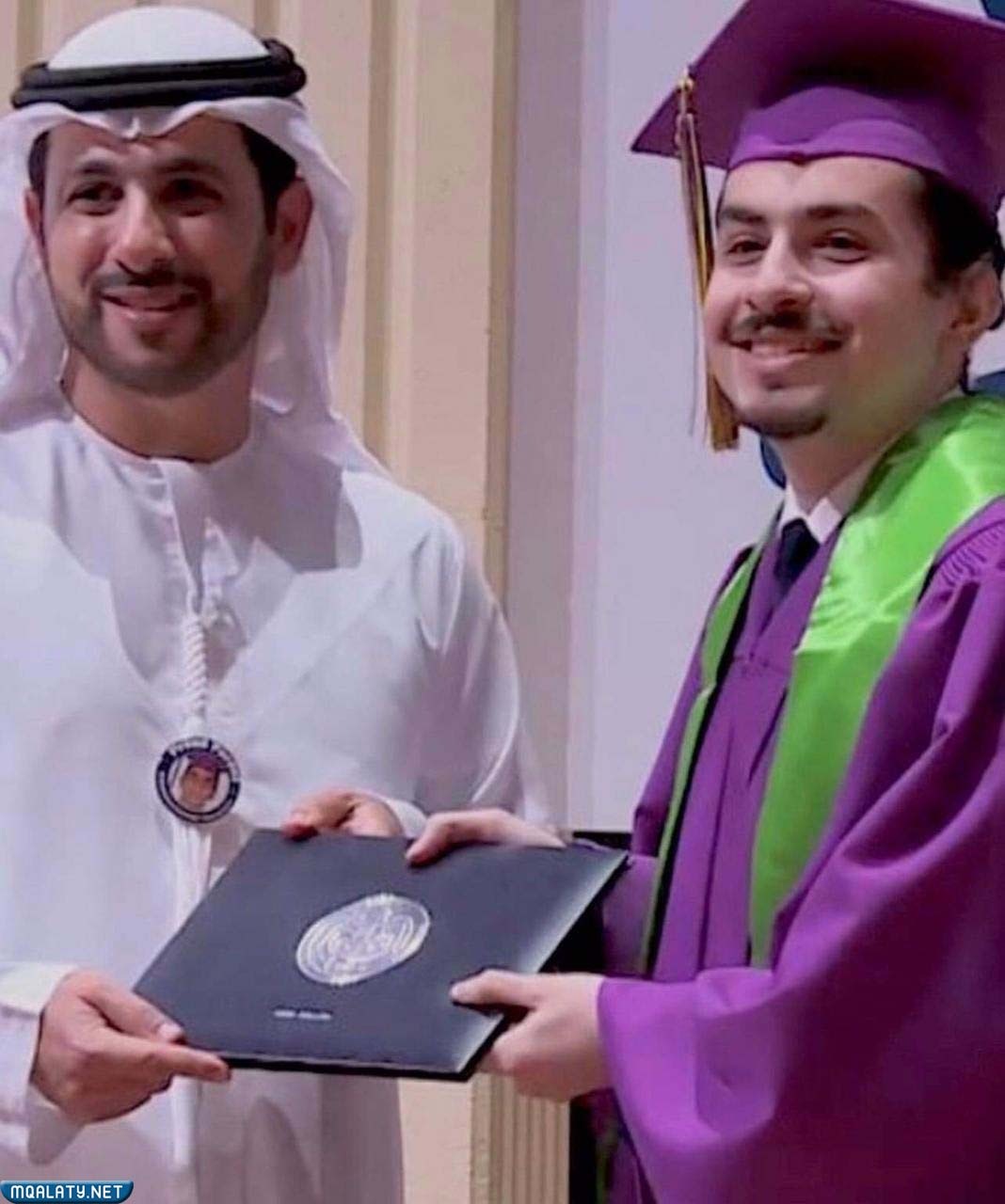 تفاصيل احتفال تيم حسن بتخرج ابنه بالصور