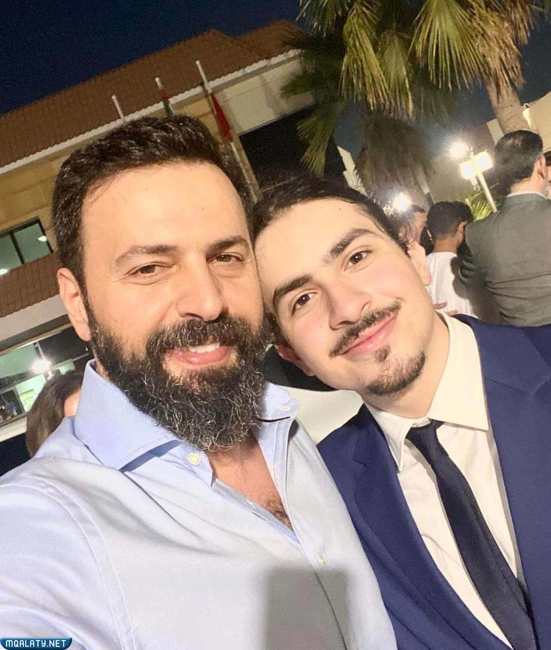 تفاصيل احتفال تيم حسن بتخرج ابنه بالصور