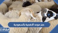 كيفية حجز موعد الاضحية بالسعودية 1444