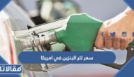 كم سعر لتر البنزين في امريكا 2023