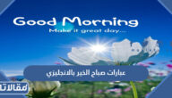 عبارات صباح الخير بالانجليزي مترجمه