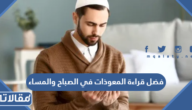 فضل قراءة المعوذات في الصباح والمساء