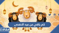 كم باقي عن عيد الاضحى 1446 العد التنازلي