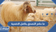حكم التصدق بكامل الاضحية