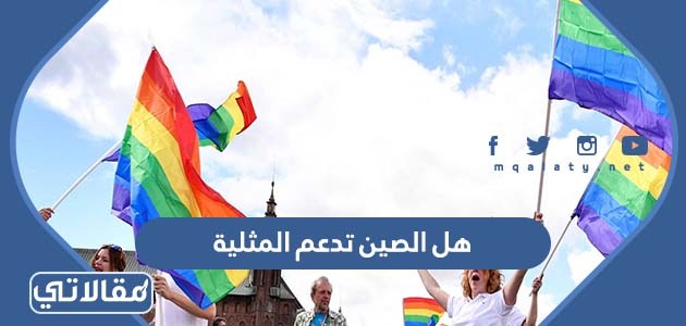 هل الصين تدعم المثلية