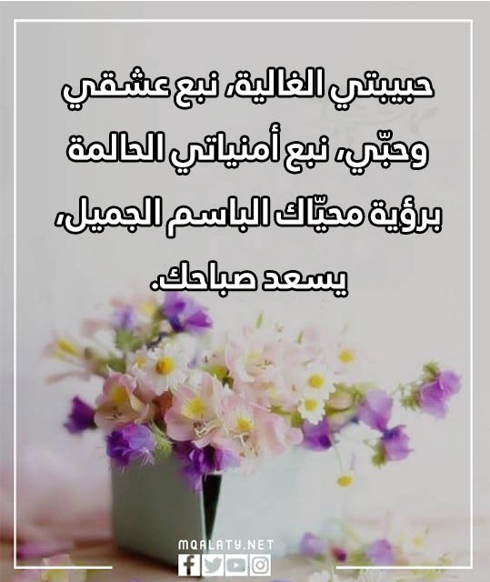 صُور عِبارات صَباح الخَير للحَبيب قَصيرة 2023