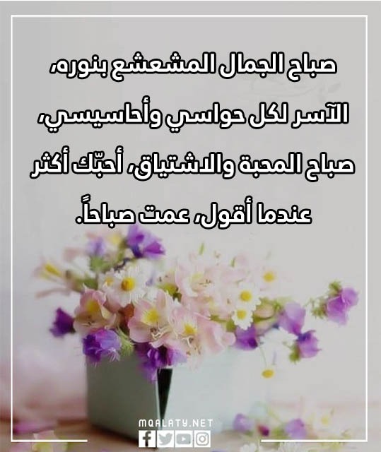 صور عبارات صباح الخير للحبيب قصيرة 2023