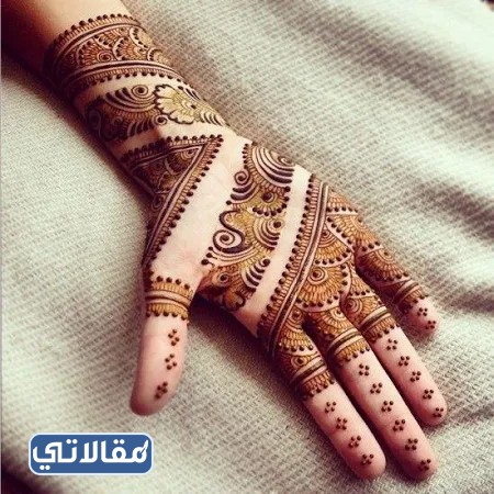 أحدث نقش حناء ناعم للبنات رقيق ومميز 2023