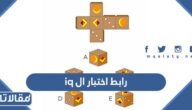 رابط اختبار ال iq لتحديد  معدل الذكاء