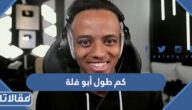كم طول أبو فلة