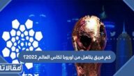 كم فريق يتاهل من اوروبا لكاس العالم 2022؟