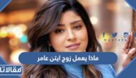 ماذا يعمل زوج ايتن عامر
