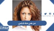 من هي منة شلبي ويكيبيديا