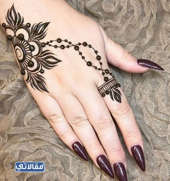 نقش حناء ناعم 2023