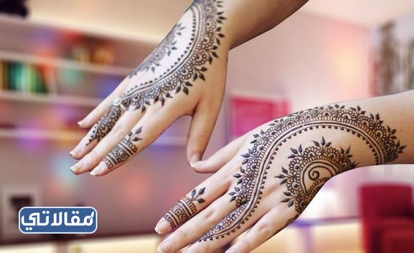 نقش صور رسومات حناء رفيقة وخفيف 2023