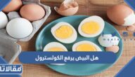 هل البيض يرفع الكولسترول في الدم
