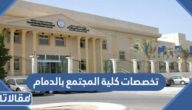 تخصصات كلية المجتمع بالدمام 1447 وشروط القبول