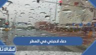 دعاء لاحبتي في المطر مكتوب وبالصور