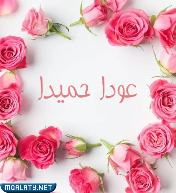 صور مكتوب عليها عودا حميدا