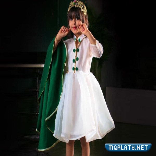 الزي السعودي في اليوم الوطني للبنات