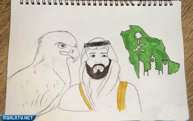 رسم ولي العهد محمد بن سلمان