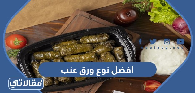 افضل نوع ورق عنب