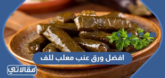 افضل ورق عنب معلب للف