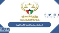 طريقة الاستعلام برقم القضية الآلي الكويت 2023 