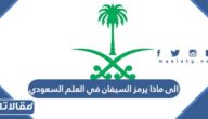 الى ماذا يرمز السيفان في العلم السعودي