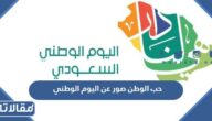 حب الوطن صور عن اليوم الوطني السعودي 95