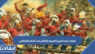 خضعت شبه الجزيرة العربية بالكامل تحت الحكم العثماني
