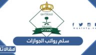 سلم رواتب الجوازات 1447 الجديد مع البدلات 