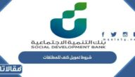 شروط تمويل كنف للمطلقات 1447