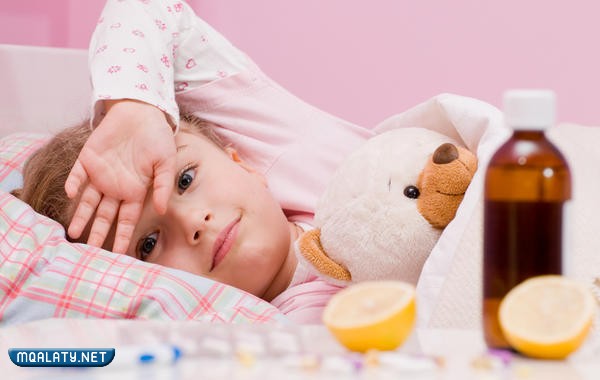 علاج الاستفراغ عند الأطفال بسبب البرد