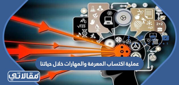 عملية اكتساب المعرفة والمهارات خلال حياتنا