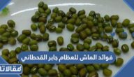 فوائد الماش للعظام جابر القحطاني