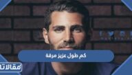 كم طول عزيز مرقة