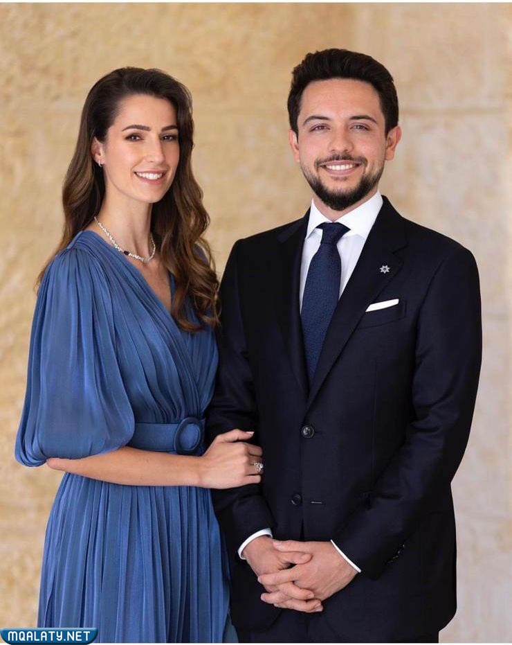 من هي زوجة ولي عهد الاردن الحالي