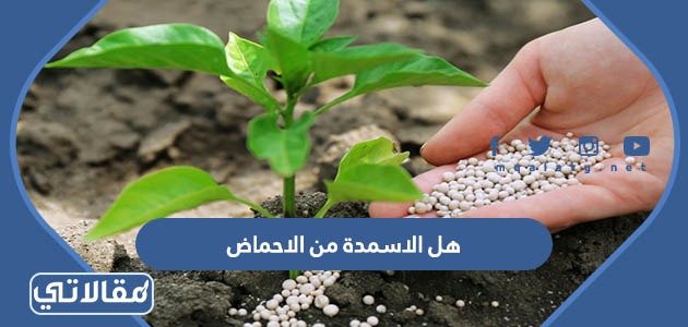 هل الاسمدة من الاحماض