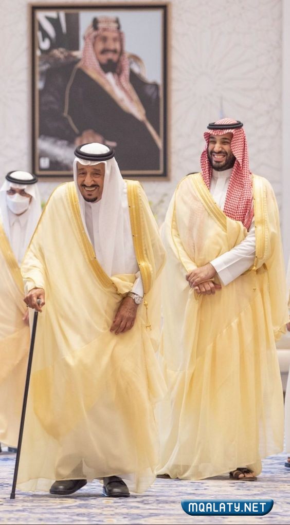 أفضل صور وخلفيات الأمير محمد بن سلمان مع الملك سلمان