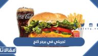 تجربتي في برجر كنج والوجبات التي يقدمها