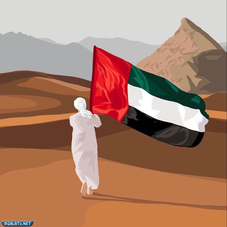 ثيم يوم العلم الإماراتي