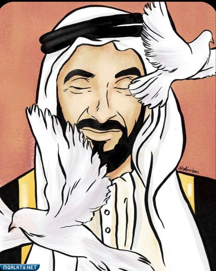 رسمه عن يوم العلم الاماراتي 2023 للاطفال