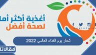 صور شعار يوم الغذاء العالمي 2025 png