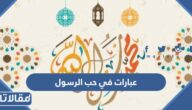 عبارات في حب الرسول مكتوبة ومؤثرة 2026