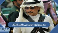 كم تبلغ ثروة الوليد بن طلال 2023
