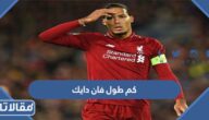 كم طول فان دايك ووزنه 