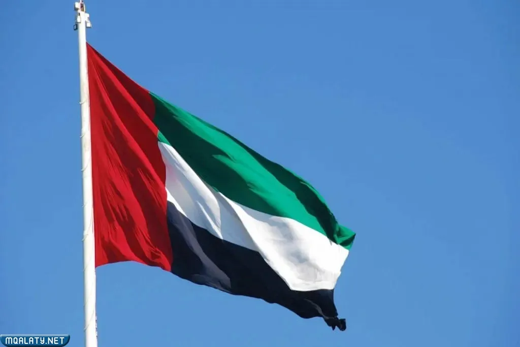 كم عدد ألوان علم الإمارات