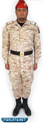 لبس الحرس الوطني القديم في السعودية
