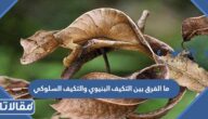ما الفرق بين التكيف البنيوي والتكيف السلوكي